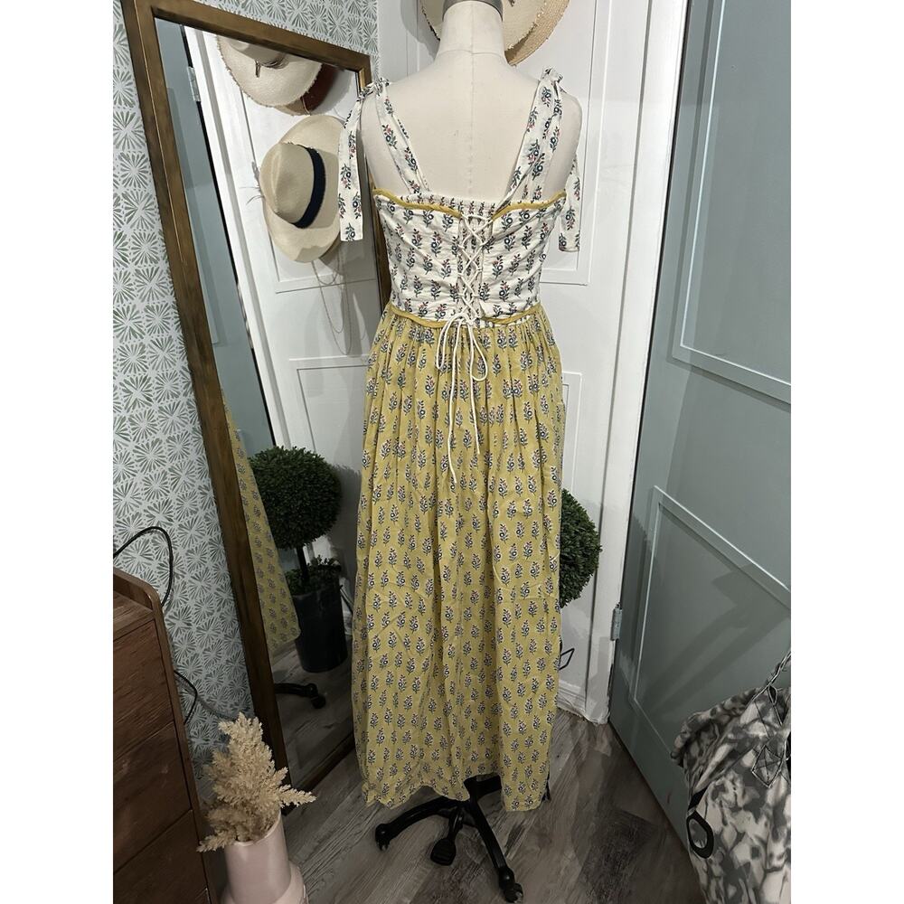 Daydress Lotta Maxi Dress Yellow Sunflower Size Large - Picture 8 of 13